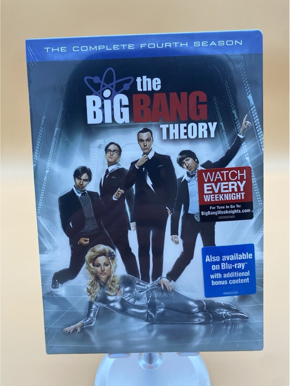 The Big Bang Theory Complete Fourth Season 3-Disc DVD Set - New & Sealed - 2011